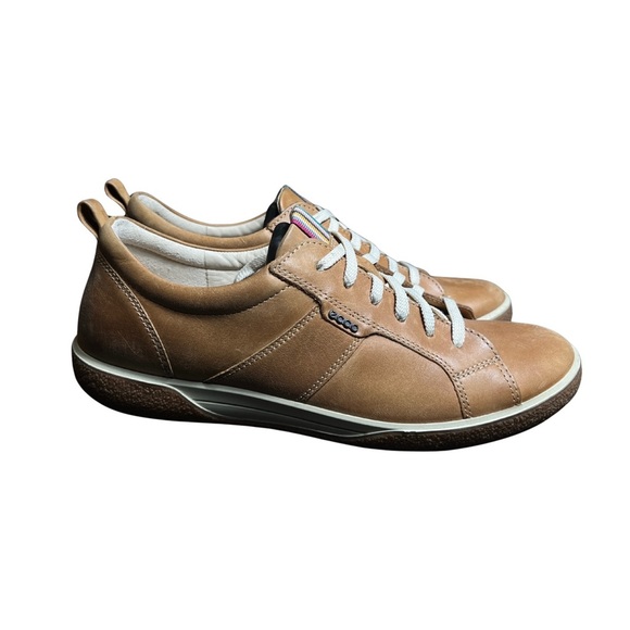 Ecco Brown Sneakers with White Laces - Picture 2 of 9